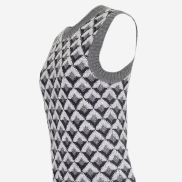 NWT Gucci Lana Wool Long Sweater Vest xs - Picture 3 of 10